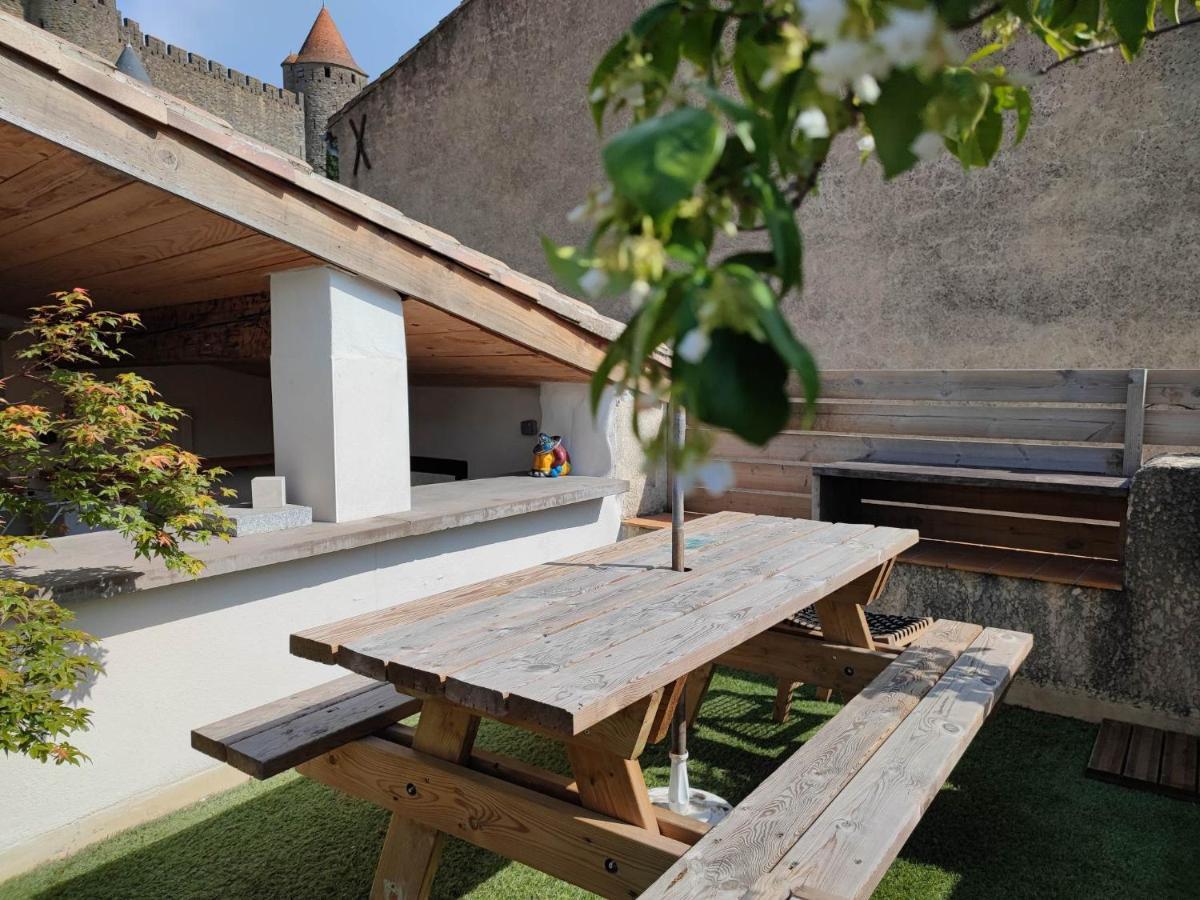 Villa La Terrasse Du Temps Jadis Carcassonne Esterno foto