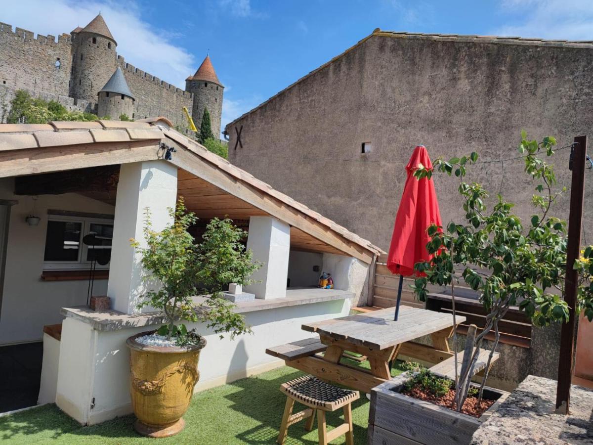 Villa La Terrasse Du Temps Jadis Carcassonne Esterno foto